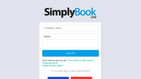 What Secure.simplybook.it website looked like in 2017 (6 years ago)
