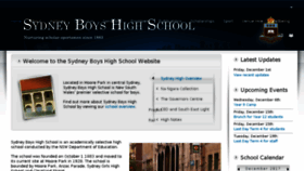 What Sbhs.net.au website looked like in 2017 (6 years ago)