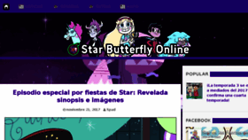 What Starbutterflyonline.com website looked like in 2017 (6 years ago)