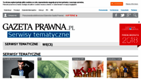 What Serwisy.gazetaprawna.pl website looked like in 2017 (6 years ago)