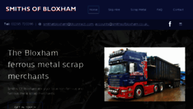 What Smithsofbloxham.co.uk website looked like in 2017 (6 years ago)