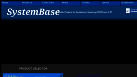 What Systembase.com website looked like in 2017 (6 years ago)