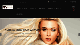 What Sinahair.com website looked like in 2017 (6 years ago)