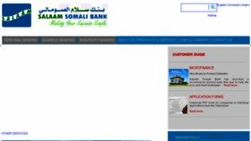 What Salaamsombank.com website looked like in 2017 (6 years ago)