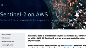 What Sentinel-pds.s3-website.eu-central-1.amazonaws.com website looked like in 2017 (7 years ago)