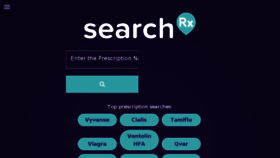 What Searchrx.com website looked like in 2017 (6 years ago)