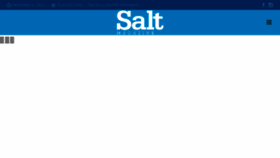 What Saltmagazinenc.com website looked like in 2017 (6 years ago)