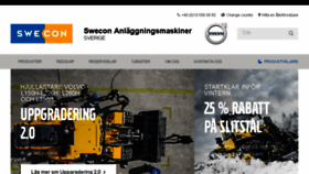 What Swecon.se website looked like in 2017 (6 years ago)