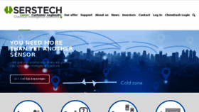 What Serstech.com website looked like in 2017 (6 years ago)