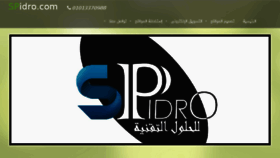 What Spidro.com website looked like in 2017 (6 years ago)