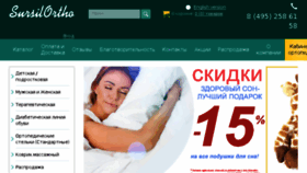 What Sursil.ru website looked like in 2017 (6 years ago)