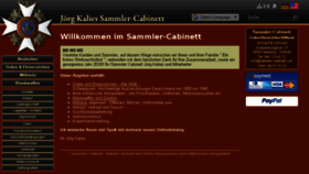What Sammler-cabinett.de website looked like in 2017 (6 years ago)