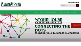 What Stonehousemarketing.com website looked like in 2017 (6 years ago)