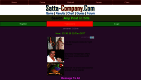 What Satta-company.com website looked like in 2017 (6 years ago)