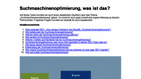 What Suchmaschinenoptimierung-hannover.org website looked like in 2017 (6 years ago)