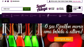 What Superadega.com.br website looked like in 2017 (6 years ago)