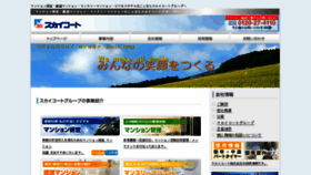 What Skyc.jp website looked like in 2017 (6 years ago)