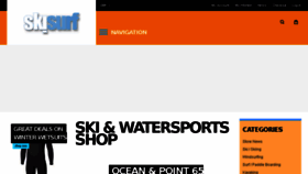 What Skisurf.co.uk website looked like in 2017 (6 years ago)