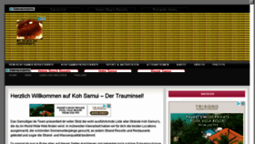 What Samuitiger.de website looked like in 2017 (6 years ago)