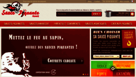 What Sauce-piquante.fr website looked like in 2017 (6 years ago)