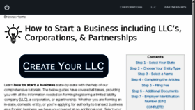 What Startabusiness.org website looked like in 2017 (8 years ago)