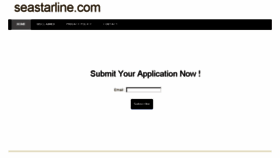 What Seastarline.com website looked like in 2017 (6 years ago)
