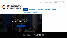 What Synergy-protraining.de website looked like in 2017 (6 years ago)