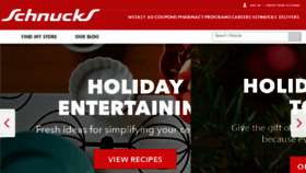 What Schnucks.com website looked like in 2017 (6 years ago)