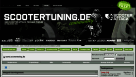 What Scootertuning.de website looked like in 2017 (6 years ago)