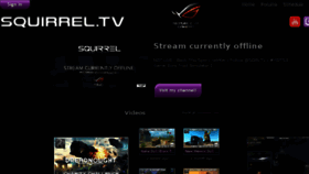 What Squirrel.tv website looked like in 2017 (6 years ago)