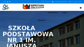 What Sp1szprotawa.pl website looked like in 2017 (6 years ago)