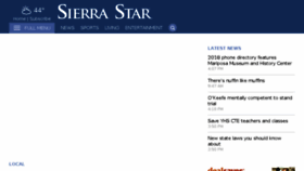What Sierrastar.com website looked like in 2017 (6 years ago)