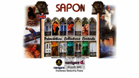 What Sapon.fr website looked like in 2017 (6 years ago)