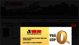 What Songhongcamera.vn website looked like in 2017 (7 years ago)