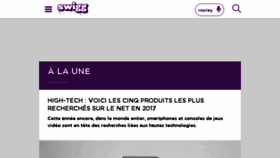 What Swigg.fr website looked like in 2017 (6 years ago)