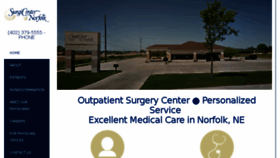 What Surgicenterofnorfolk.com website looked like in 2018 (6 years ago)