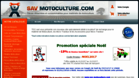 What Sav-motoculture.com website looked like in 2018 (6 years ago)