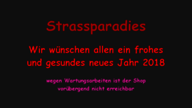 What Strassparadies.com website looked like in 2018 (6 years ago)