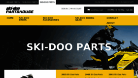 What Skidoopartshouse.com website looked like in 2018 (6 years ago)