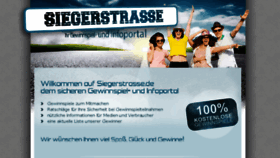 What Siegerstrasse.de website looked like in 2018 (6 years ago)