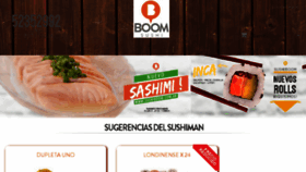 What Sushiboom.com.ar website looked like in 2018 (6 years ago)