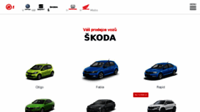 What Skoda.smucler.cz website looked like in 2018 (6 years ago)