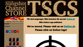 What Slingshotchannelstore.de website looked like in 2018 (6 years ago)