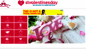 What Stvalentinesday.org website looked like in 2018 (6 years ago)
