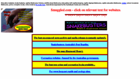 What Smuggled.com website looked like in 2018 (6 years ago)