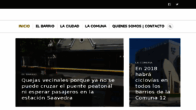 What Saavedraonline.com.ar website looked like in 2018 (7 years ago)