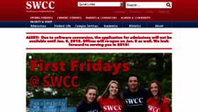 What Swcciowa.edu website looked like in 2018 (6 years ago)