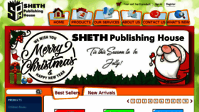 What Shethbooks.com website looked like in 2018 (6 years ago)