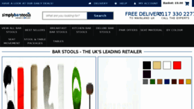 What Simplybarstools.co.uk website looked like in 2018 (6 years ago)