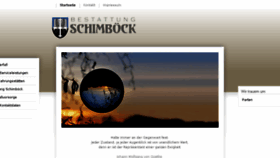 What Schimboeck.at website looked like in 2018 (6 years ago)